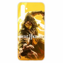 Чехол для Realme 6 Mortal kombat 11 Scorpio-PrintSalon Чехол для Realme 6 Mortal kombat 11 Scorpio