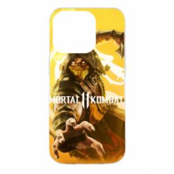 Чехол для iPhone 14 Pro Mortal kombat 11 Scorpio - PrintSalon