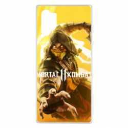 Чехол для Samsung Note 10 Plus Mortal kombat 11 Scorpio - PrintSalon