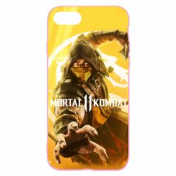 Чехол для iPhone SE 2020 Mortal kombat 11 Scorpio-PrintSalon Чехол для iPhone SE 2020 Mortal kombat 11 Scorpio