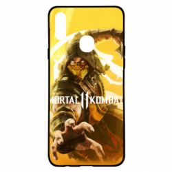 Чехол для Samsung A20s Mortal kombat 11 Scorpio - PrintSalon