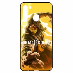 Чехол для Samsung A21 Mortal kombat 11 Scorpio - PrintSalon