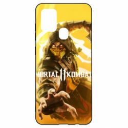 Чехол для Samsung A21s Mortal kombat 11 Scorpio - PrintSalon
