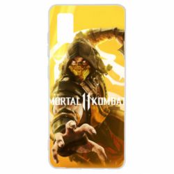 Чехол для Samsung A41 Mortal kombat 11 Scorpio-PrintSalon Чехол для Samsung A41 Mortal kombat 11 Scorpio