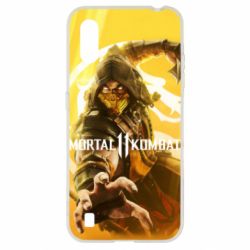 Чехол для Samsung A01/M01 Mortal kombat 11 Scorpio - PrintSalon