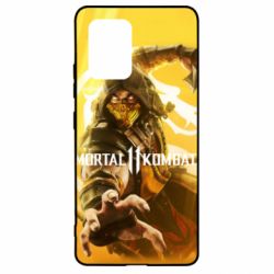 Чехол для Samsung S10 Lite Mortal kombat 11 Scorpio - PrintSalon