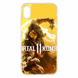 Чехол для iPhone X/Xs Mortal kombat 11 Scorpio