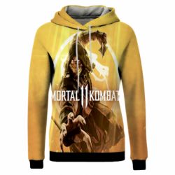 Жіноче 3D худі Mortal kombat 11 Scorpio