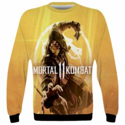 3D свитшот Mortal kombat 11 Scorpio - PrintSalon