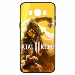 Чехол для Samsung J7 2016 Mortal kombat 11 Scorpio - PrintSalon