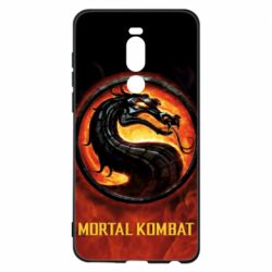 Чохол для Meizu Note 8 Mortal kombat  logo and fire - PrintSalon