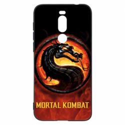 Чохол для Meizu X8 Mortal kombat  logo and fire - PrintSalon