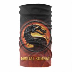 Бандана Mortal kombat  logo and fire - PrintSalon