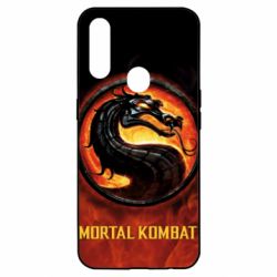 Чохол для Oppo A31 Mortal kombat  logo and fire - PrintSalon