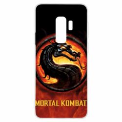 Чохол для Samsung S9+ Mortal kombat  logo and fire - PrintSalon