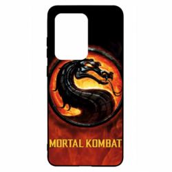 Чохол для Samsung S20 Ultra Mortal kombat  logo and fire - PrintSalon