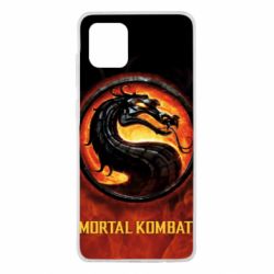 Чохол для Samsung Note 10 Lite Mortal kombat  logo and fire - PrintSalon