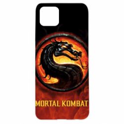 Чохол для Oppo A92sMortal kombat  logo and fire - PrintSalon