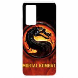 Чохол для Xiaomi Mi 10T / 10T Pro Mortal kombat  logo and fire - PrintSalon