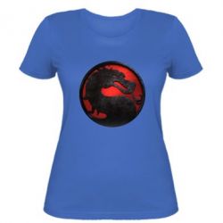 Жіноча футболка Mortal Kombat Logo - PrintSalon