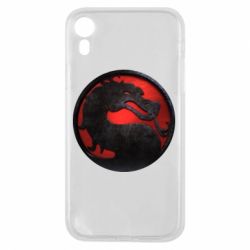 Чохол для iPhone XR Mortal Kombat Logo - PrintSalon