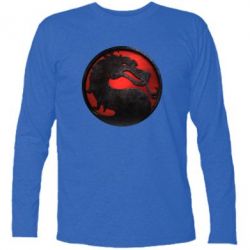 Футболка з довгим рукавом Mortal Kombat Logo - PrintSalon