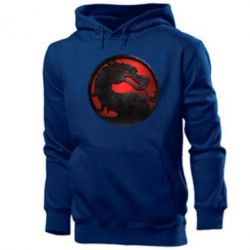 Чоловіче худі Mortal Kombat Logo - PrintSalon
