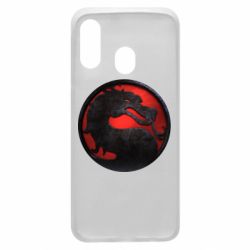 Чохол для Samsung A40 Mortal Kombat Logo - PrintSalon
