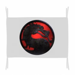 Прапор Mortal Kombat Logo - PrintSalon
