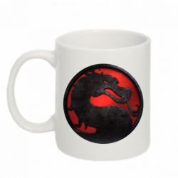 Чашка 320ml Mortal Kombat Logo-PrintSalon Чашка 320ml Mortal Kombat Logo