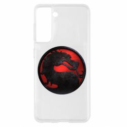 Чохол для Samsung S21 Mortal Kombat Logo - PrintSalon