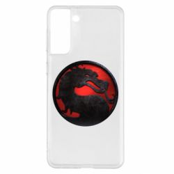 Чохол для Samsung S21+ Mortal Kombat Logo - PrintSalon