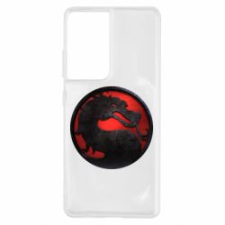Чохол для Samsung S21 Ultra Mortal Kombat Logo - PrintSalon