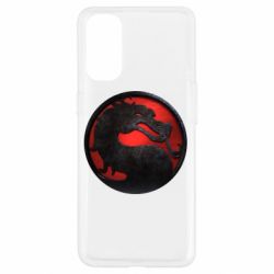 Чохол для Oppo Reno 4Mortal Kombat Logo - PrintSalon