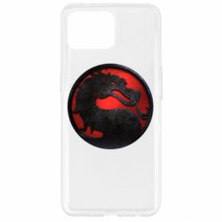 Чохол для Oppo Reno 4 Lite Mortal Kombat Logo-PrintSalon Чохол для Oppo Reno 4 Lite Mortal Kombat Logo