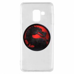 Чохол для Samsung A8 2018 Mortal Kombat Logo - PrintSalon