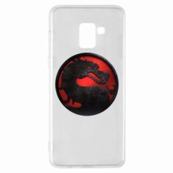 Чохол для Samsung A8+ 2018 Mortal Kombat Logo - PrintSalon