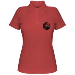 Жіноче поло Mortal Kombat Logo - PrintSalon