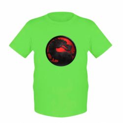 Дитяча футболка Mortal Kombat Logo - PrintSalon