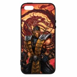Чехол для iPhone5/5S/SE Mortal Kombat Scorpion - PrintSalon