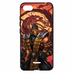 Чехол для Xiaomi Redmi 6A Mortal Kombat Scorpion