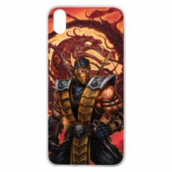Чехол для Xiaomi Redmi 7A Mortal Kombat Scorpion