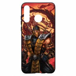 Чехол для Huawei P30 Lite Mortal Kombat Scorpion - PrintSalon