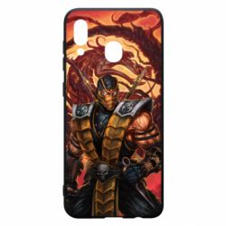 Чехол для Samsung A30 Mortal Kombat Scorpion - PrintSalon