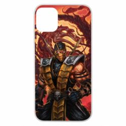 Чехол для iPhone 11 Pro Mortal Kombat Scorpion - PrintSalon