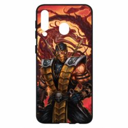 Чехол для Samsung M30 Mortal Kombat Scorpion - PrintSalon
