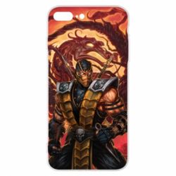 Чехол для iPhone 8 Plus Mortal Kombat Scorpion - PrintSalon