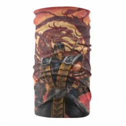 Бандана Mortal Kombat Scorpion - PrintSalon