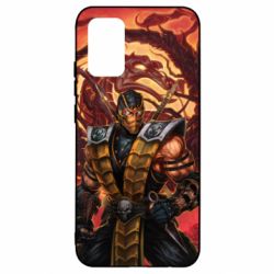 Чохол для Samsung A02s/M02s Mortal Kombat Scorpion-PrintSalon Чохол для Samsung A02s/M02s Mortal Kombat Scorpion