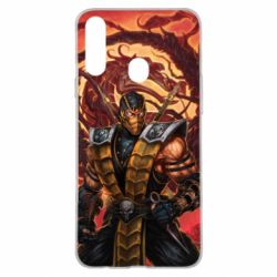 Чехол для Samsung A20s Mortal Kombat Scorpion - PrintSalon